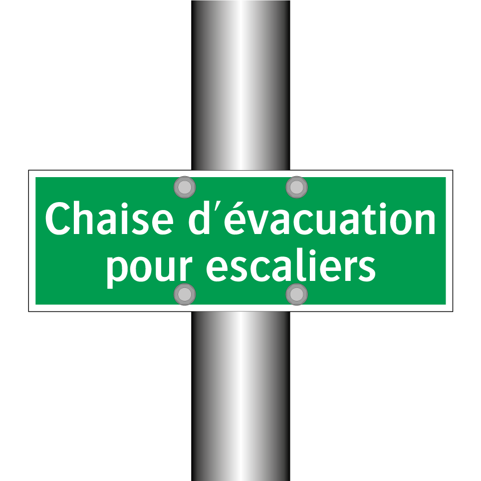 Chaise d'évacuation pour escaliers