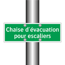 Chaise d'évacuation pour escaliers