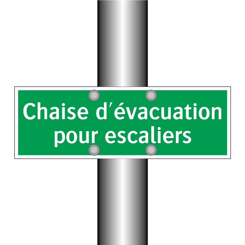 Chaise d'évacuation pour escaliers