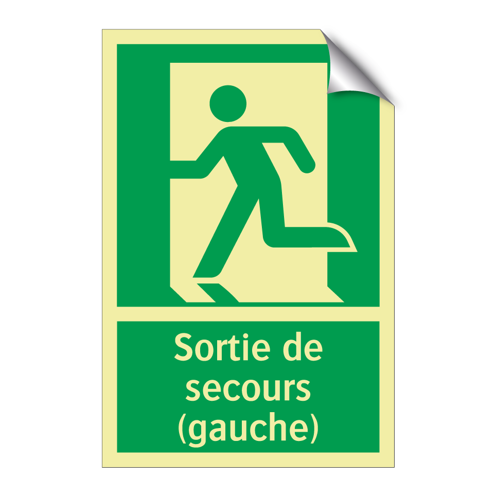 Sortie de secours (gauche)