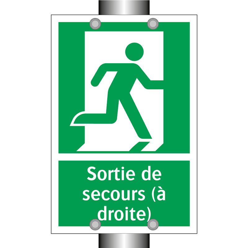 Sortie de secours (à droite)
