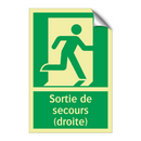 Sortie de secours (droite)