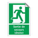 Sortie de secours (droite)