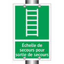 Échelle de secours pour sortie de secours