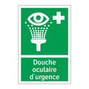 Douche oculaire d'urgence