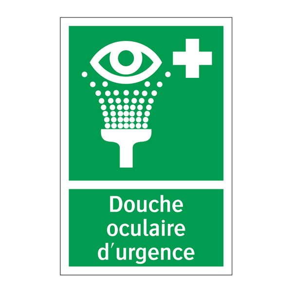 Douche oculaire d'urgence