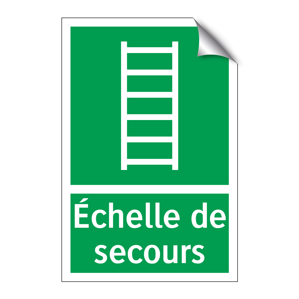 Échelle de secours
