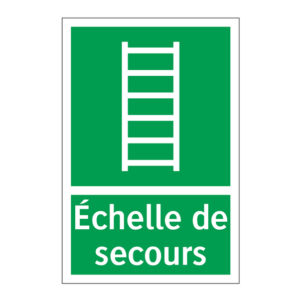 Échelle de secours