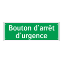 Bouton d'arrêt d'urgence