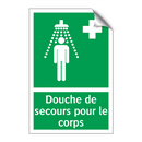 Douche de secours pour le corps