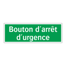 Bouton d'arrêt d'urgence