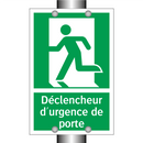 Déclencheur d'urgence de porte