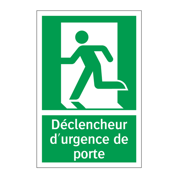 Déclencheur d'urgence de porte
