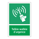 Talkie-walkie d'urgence