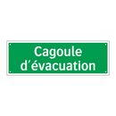 Cagoule d'évacuation