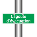 Cagoule d'évacuation