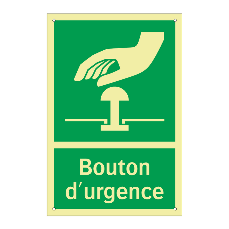 Bouton d'urgence