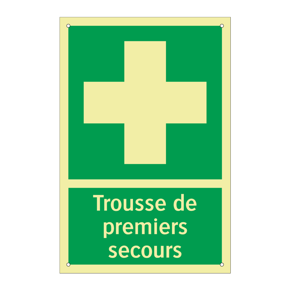 Trousse de premiers secours