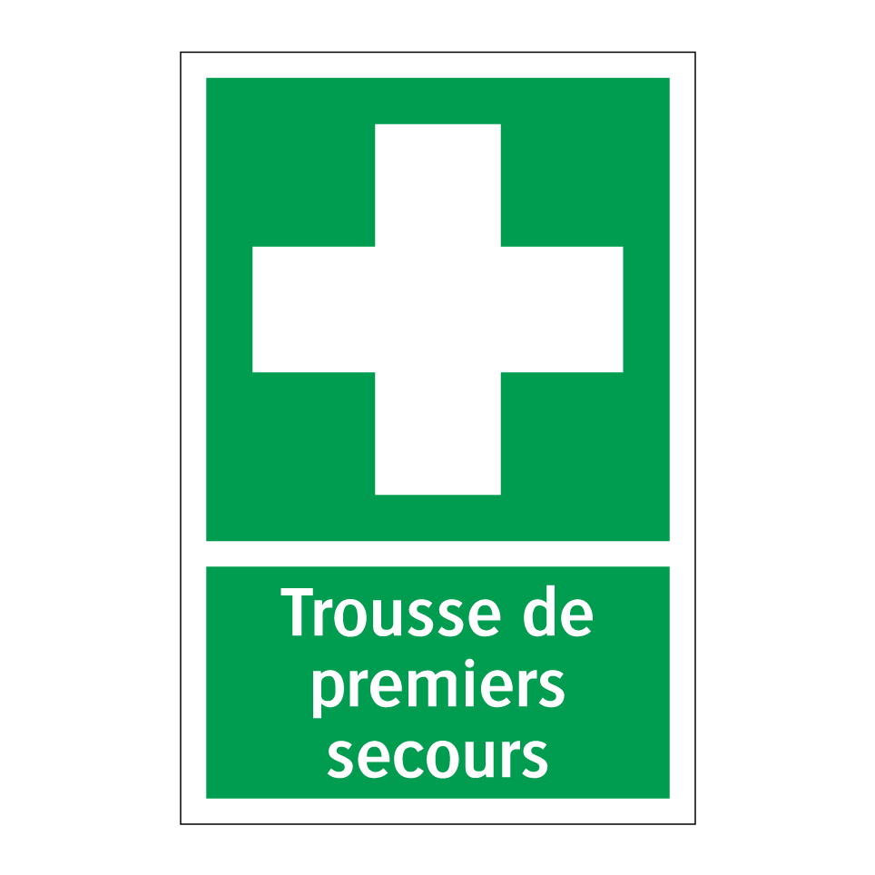 Trousse de premiers secours