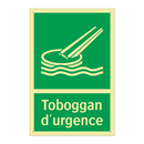 Toboggan d'urgence