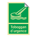 Toboggan d'urgence