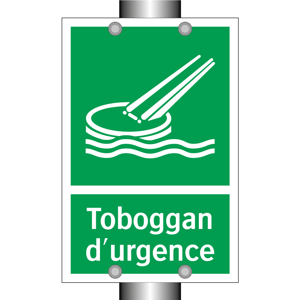 Toboggan d'urgence