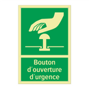 Bouton d'ouverture d'urgence