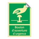 Bouton d'ouverture d'urgence