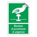 Bouton d'ouverture d'urgence