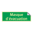 Masque d'évacuation