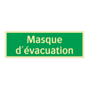 Masque d'évacuation