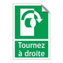 Tournez à droite