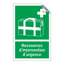 Ressources d'intervention d'urgence