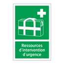 Ressources d'intervention d'urgence