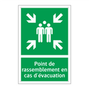 Point de rassemblement en cas d'évacuation