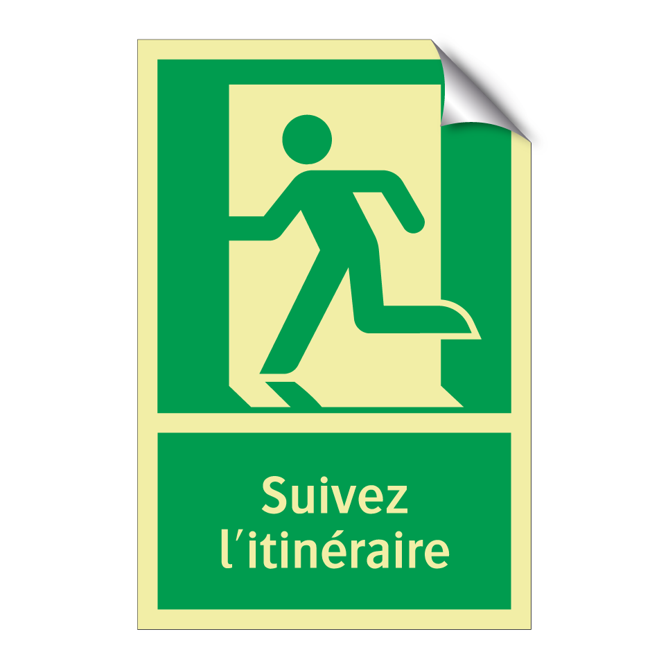 Suivez l'itinéraire