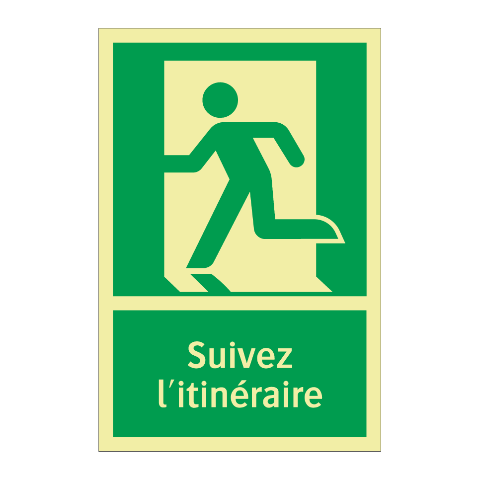 Suivez l'itinéraire