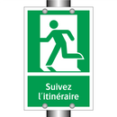 Suivez l'itinéraire