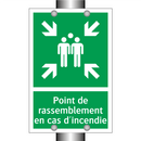 Point de rassemblement en cas d'incendie