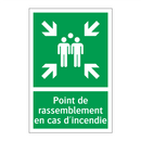 Point de rassemblement en cas d'incendie