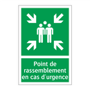 Point de rassemblement en cas d'urgence