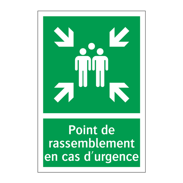 Point de rassemblement en cas d'urgence