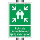 Point de rassemblement après évacuation