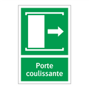 Porte coulissante
