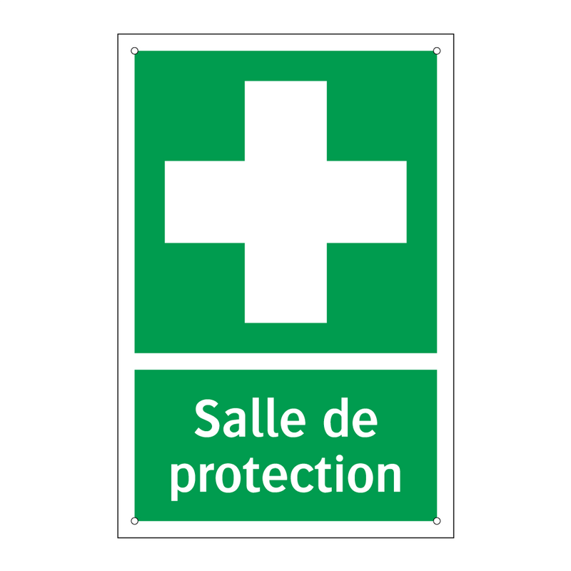 Salle de protection