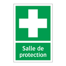 Salle de protection