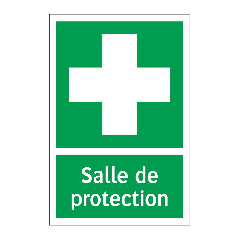 Salle de protection