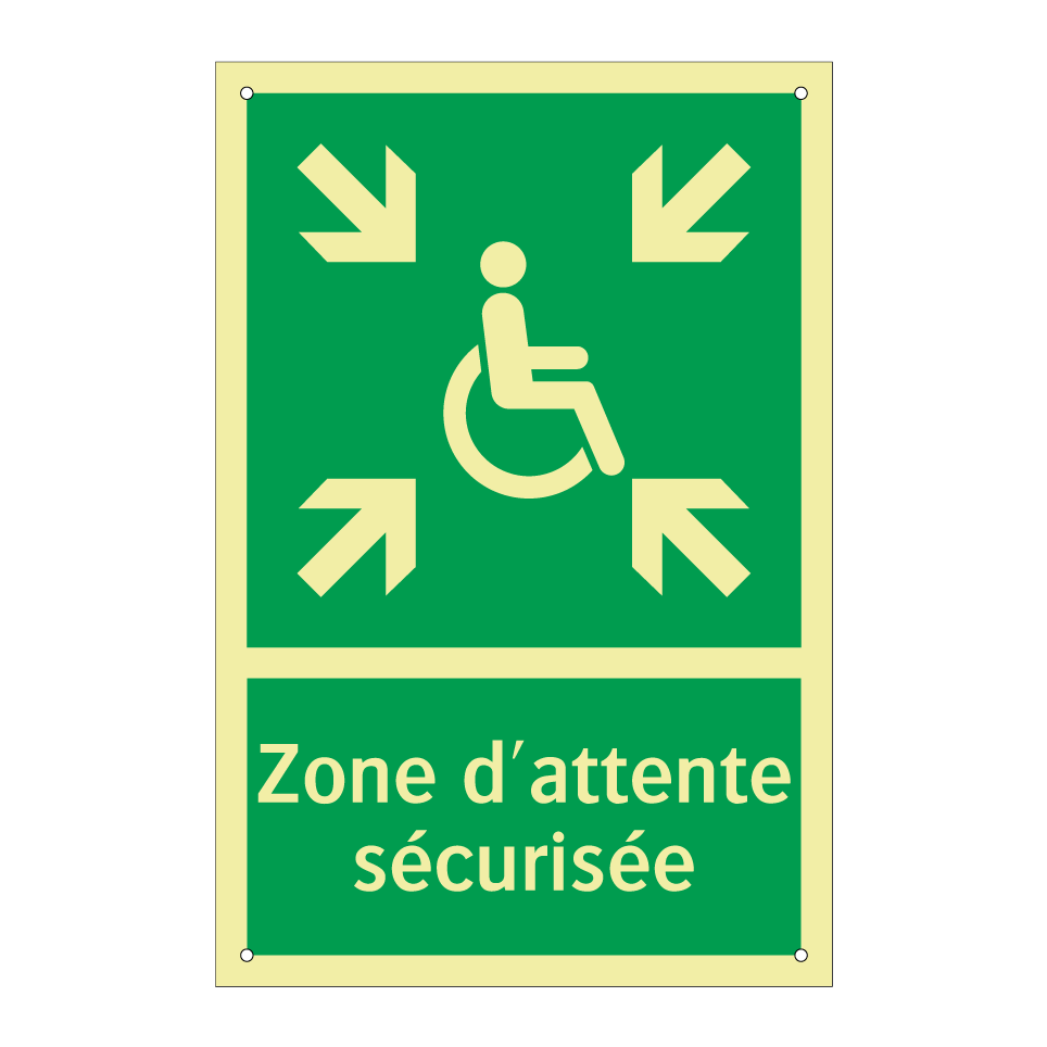 Zone d'attente sécurisée