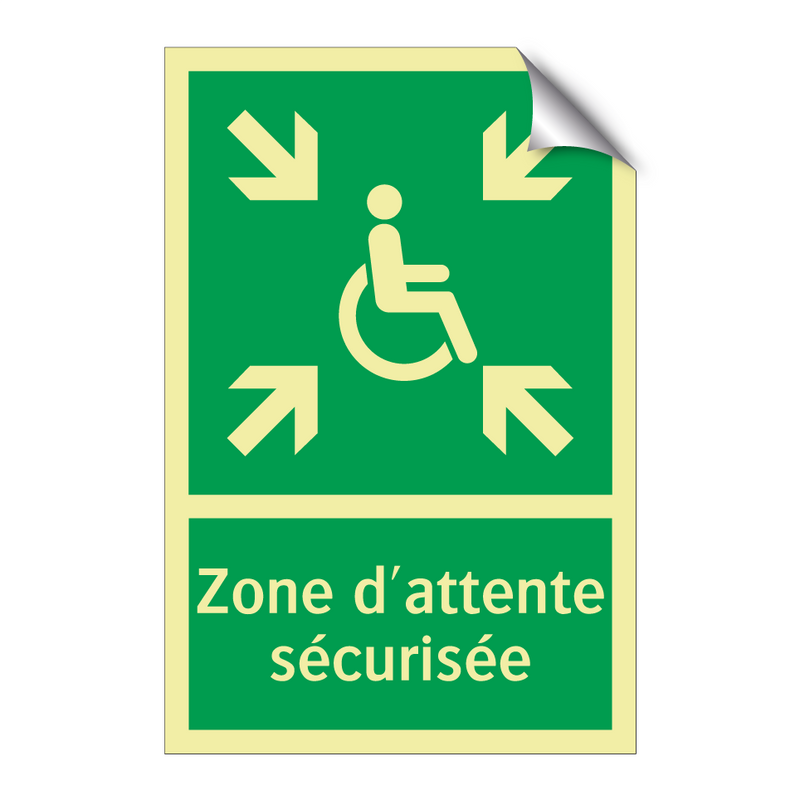 Zone d'attente sécurisée