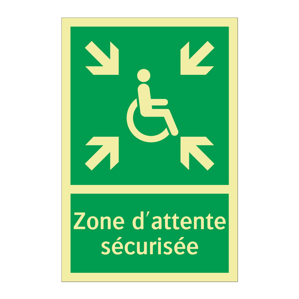 Zone d'attente sécurisée